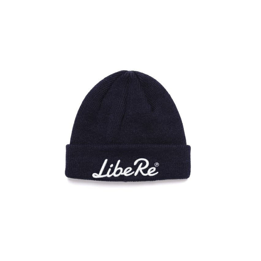 LOGO BEANIE / NAVY