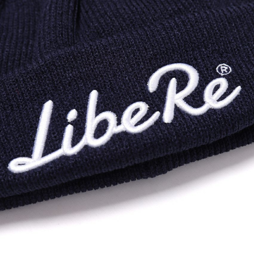 LOGO BEANIE / NAVY