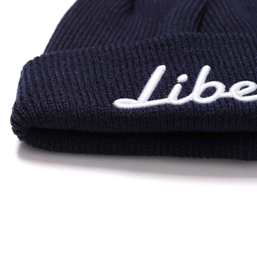 LOGO BEANIE / NAVY