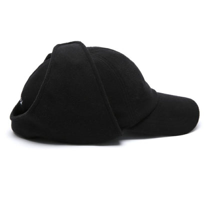 FLEECE EARFLAP / BLACK