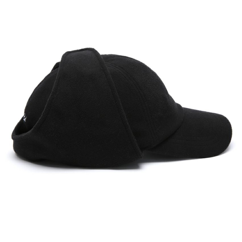FLEECE EARFLAP / BLACK