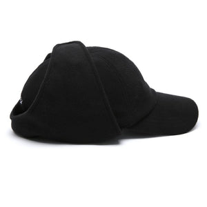 FLEECE EARFLAP / BLACK