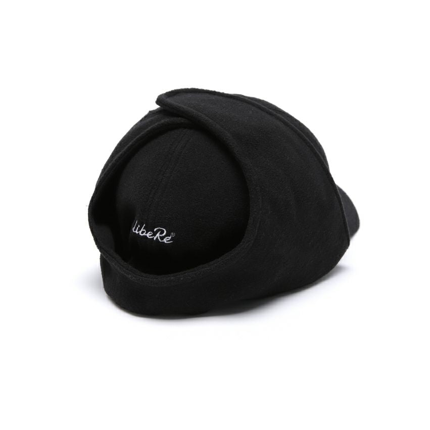 FLEECE EARFLAP / BLACK
