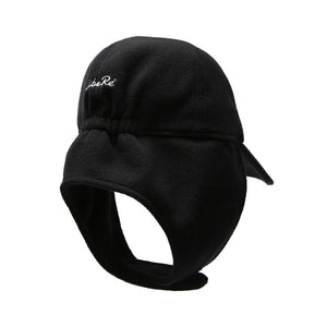 FLEECE EARFLAP / BLACK