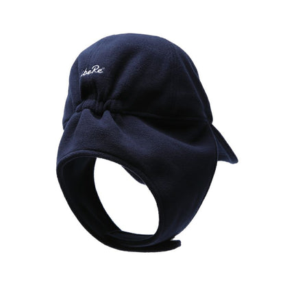 FLEECE EARFLAP / NAVY