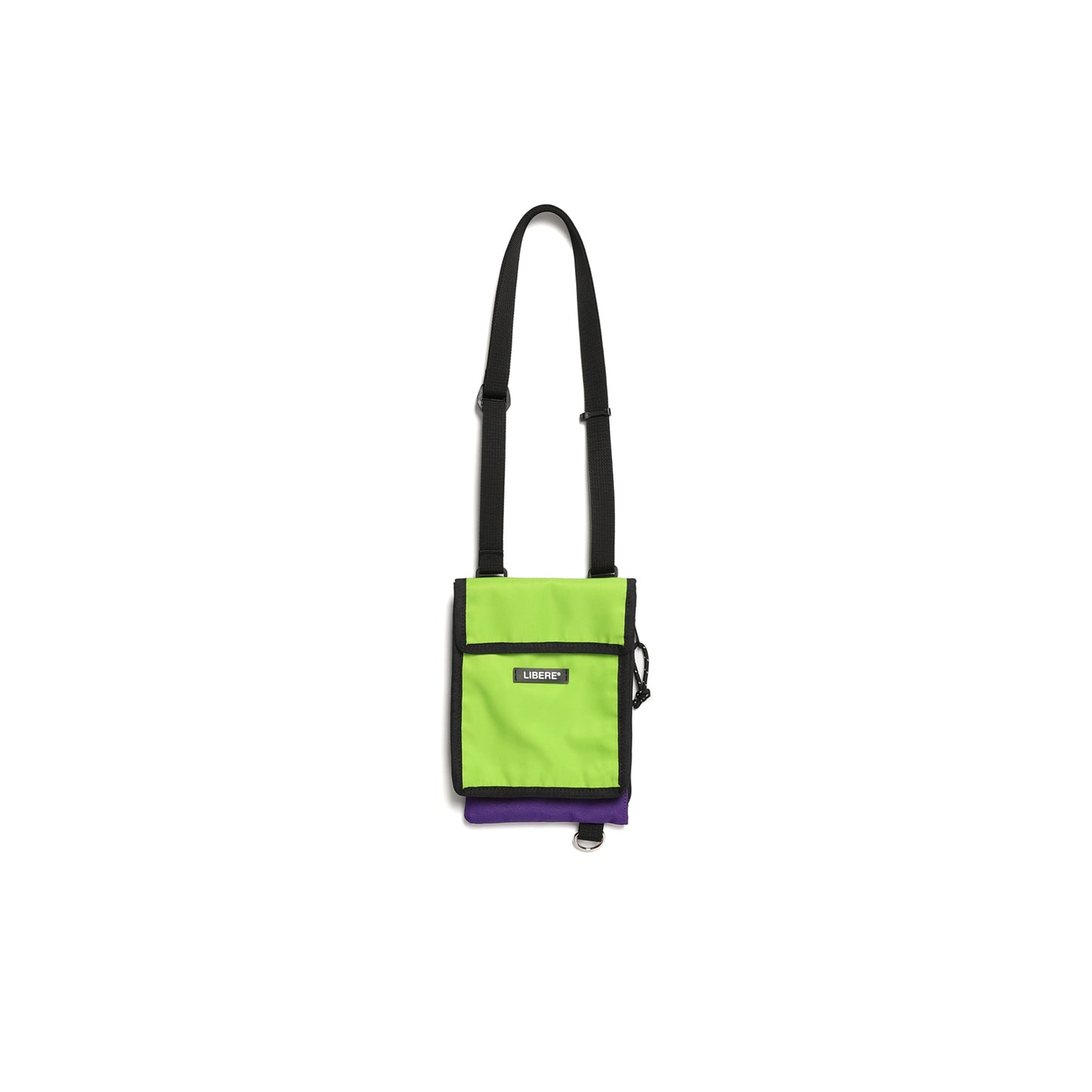 TWOFACE SHOLDER BAG / GREEN PURPLE