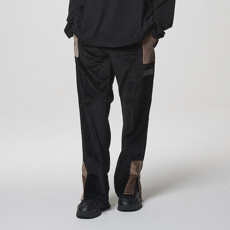 VELVET PANTS / BLACK