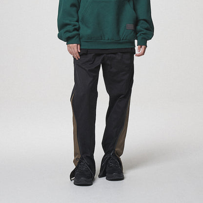 SIDE ZIP PANTS / BLACK
