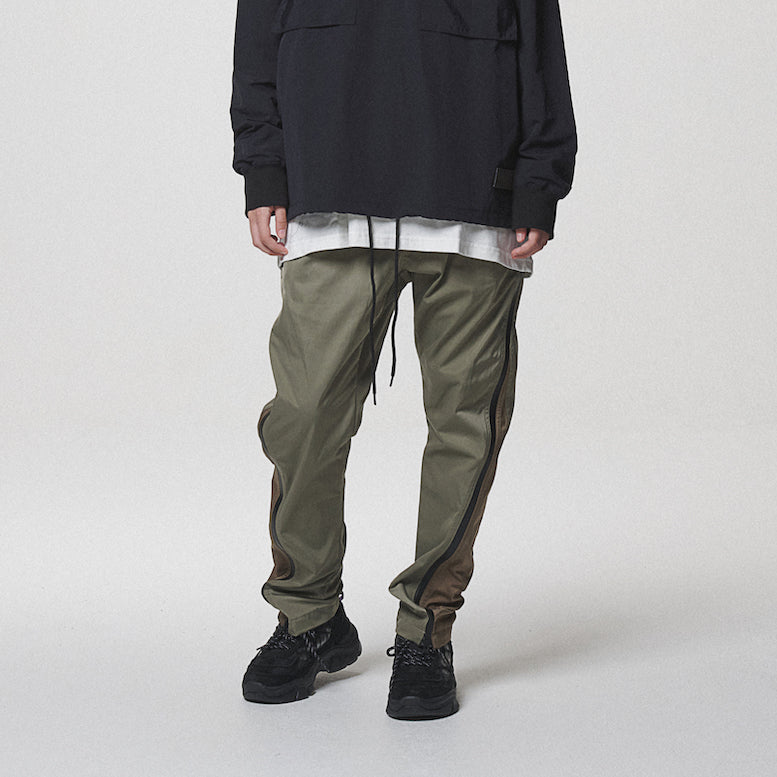 SIDE ZIP PANTS / KHAKI