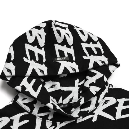 FULL LOGO HOODIE / BLACK