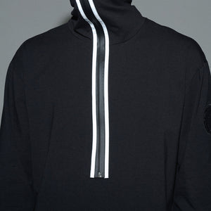 NINJA NECK SHIRT / BLACK