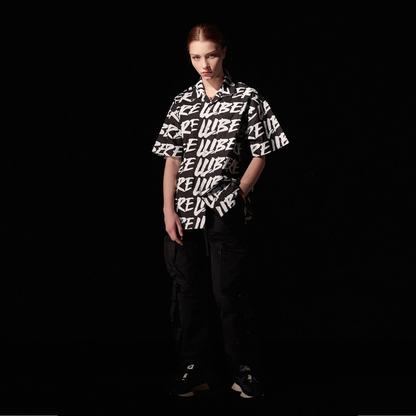 FULL LOGO SHIRT / BLACK