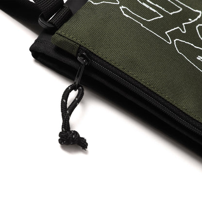 TWOFACE SHOLDER BAG / BLACK OLIVE