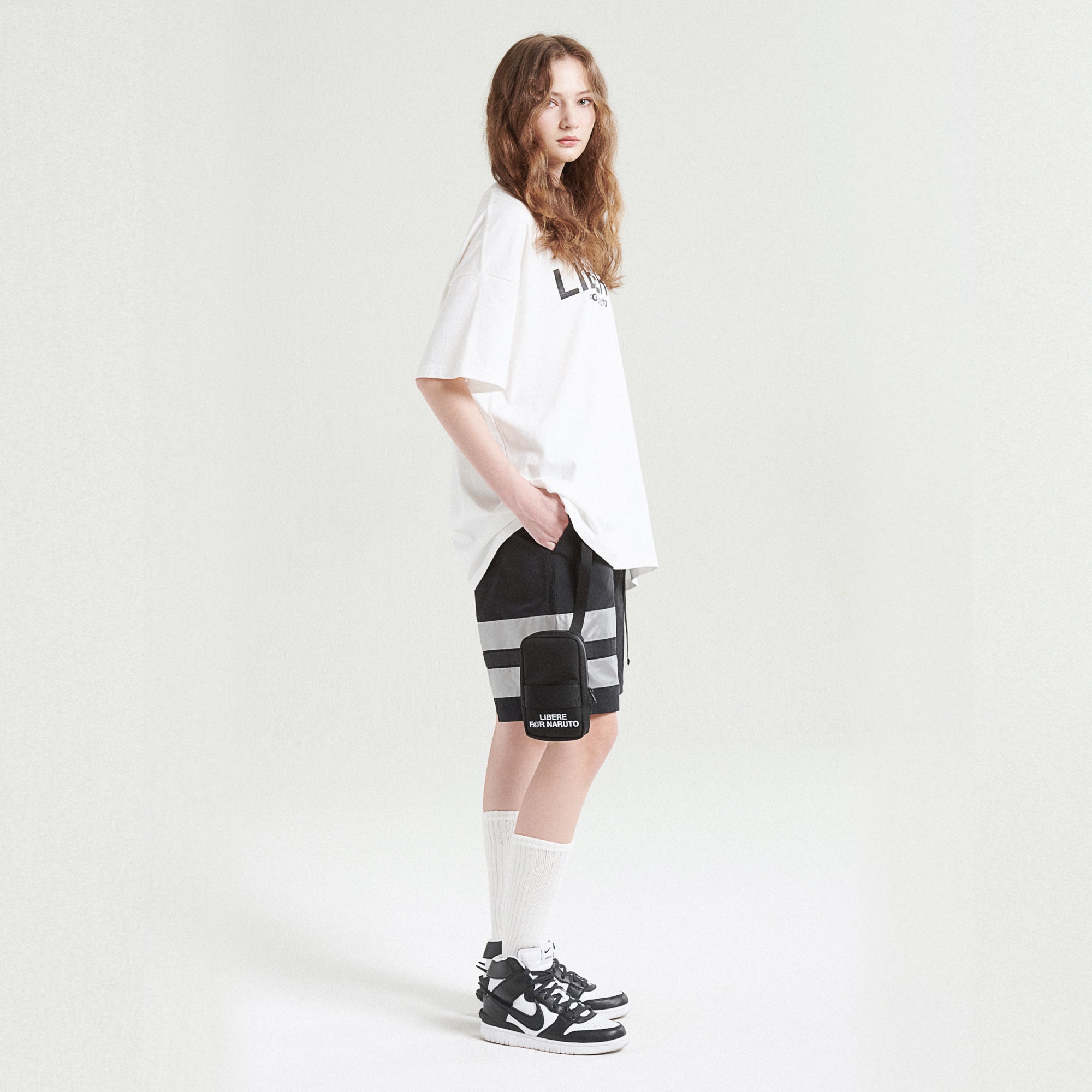 CREW GRAPHIC T-SHIRTS / WHITE