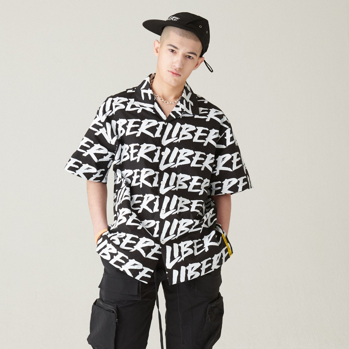FULL LOGO SHIRT / BLACK