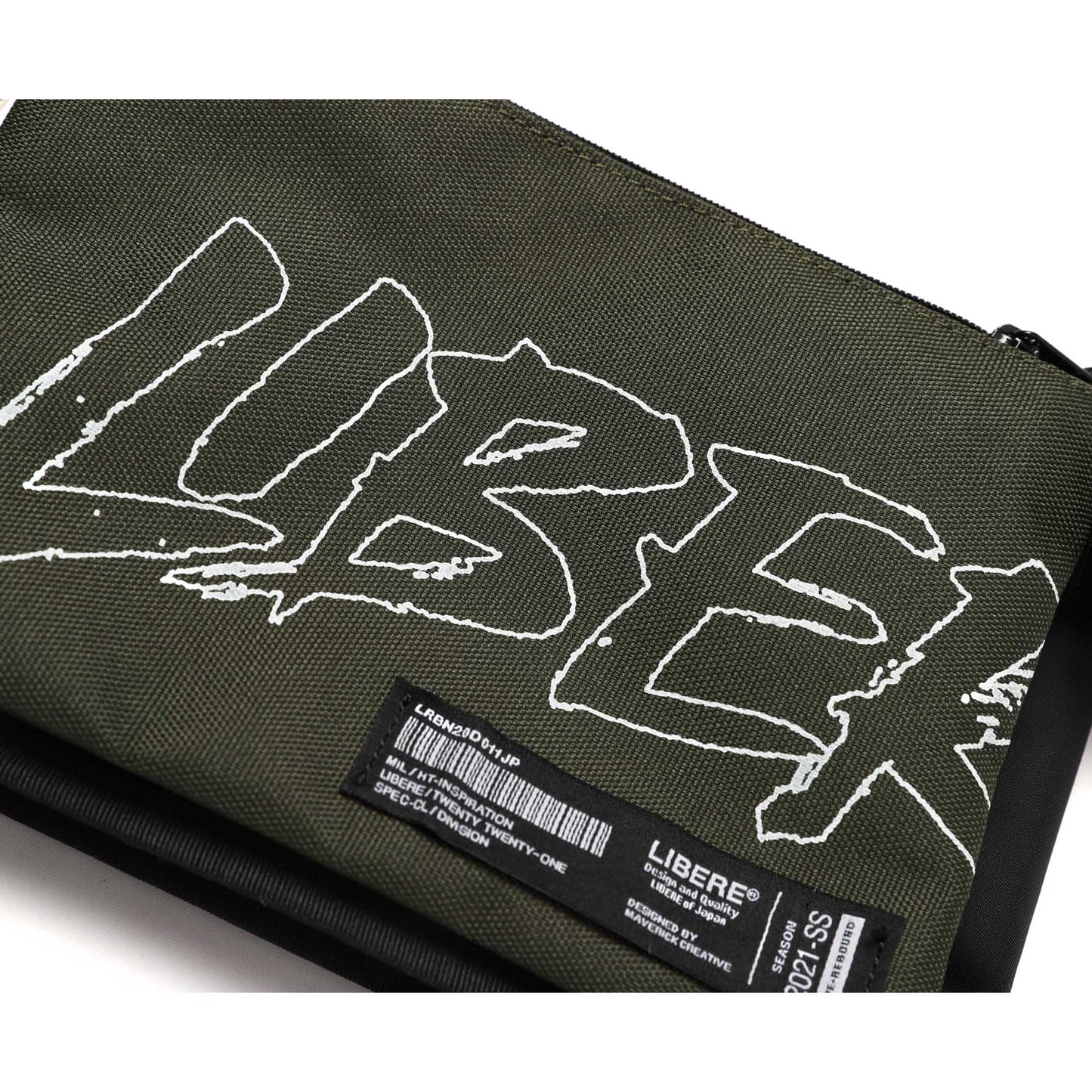 TWOFACE SHOLDER BAG / BLACK OLIVE