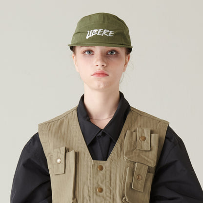 LOGO CAMP CAP / OLIVE