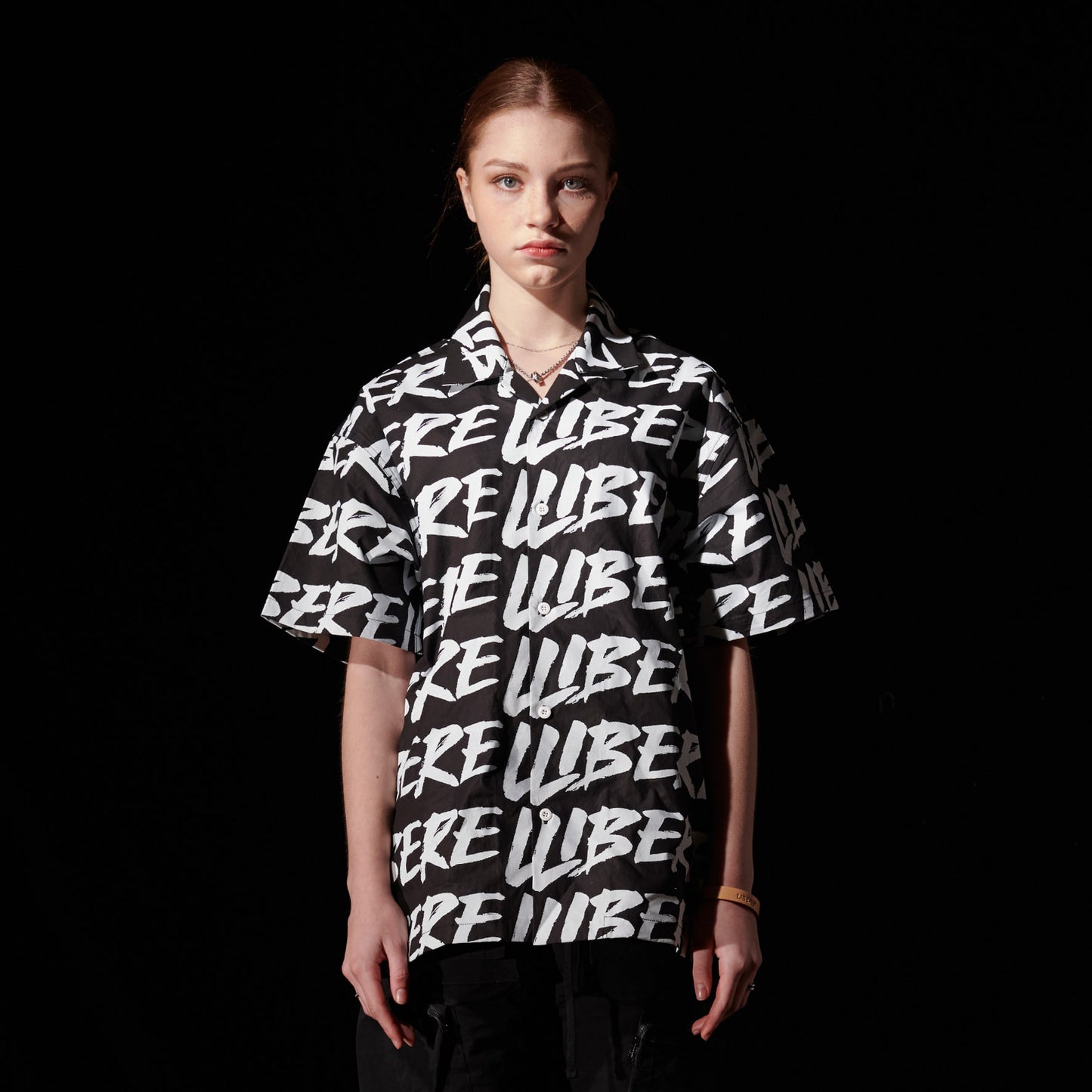 FULL LOGO SHIRT / BLACK