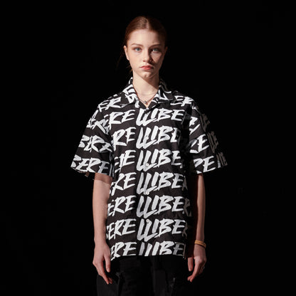 FULL LOGO SHIRT / BLACK