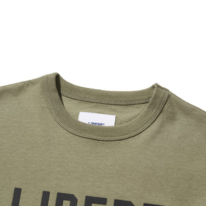 SLOGAN T-SHIRT / OLIVE