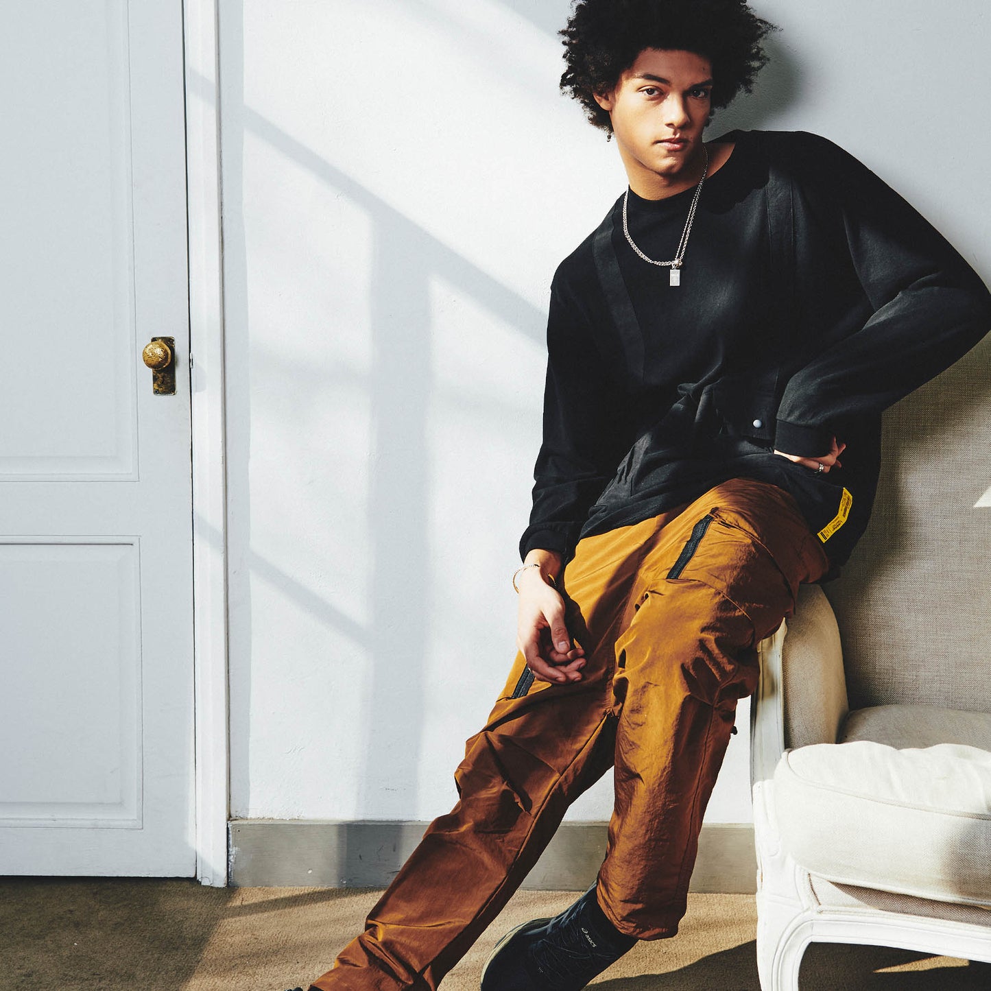 NP SARU PANTS / BROWN