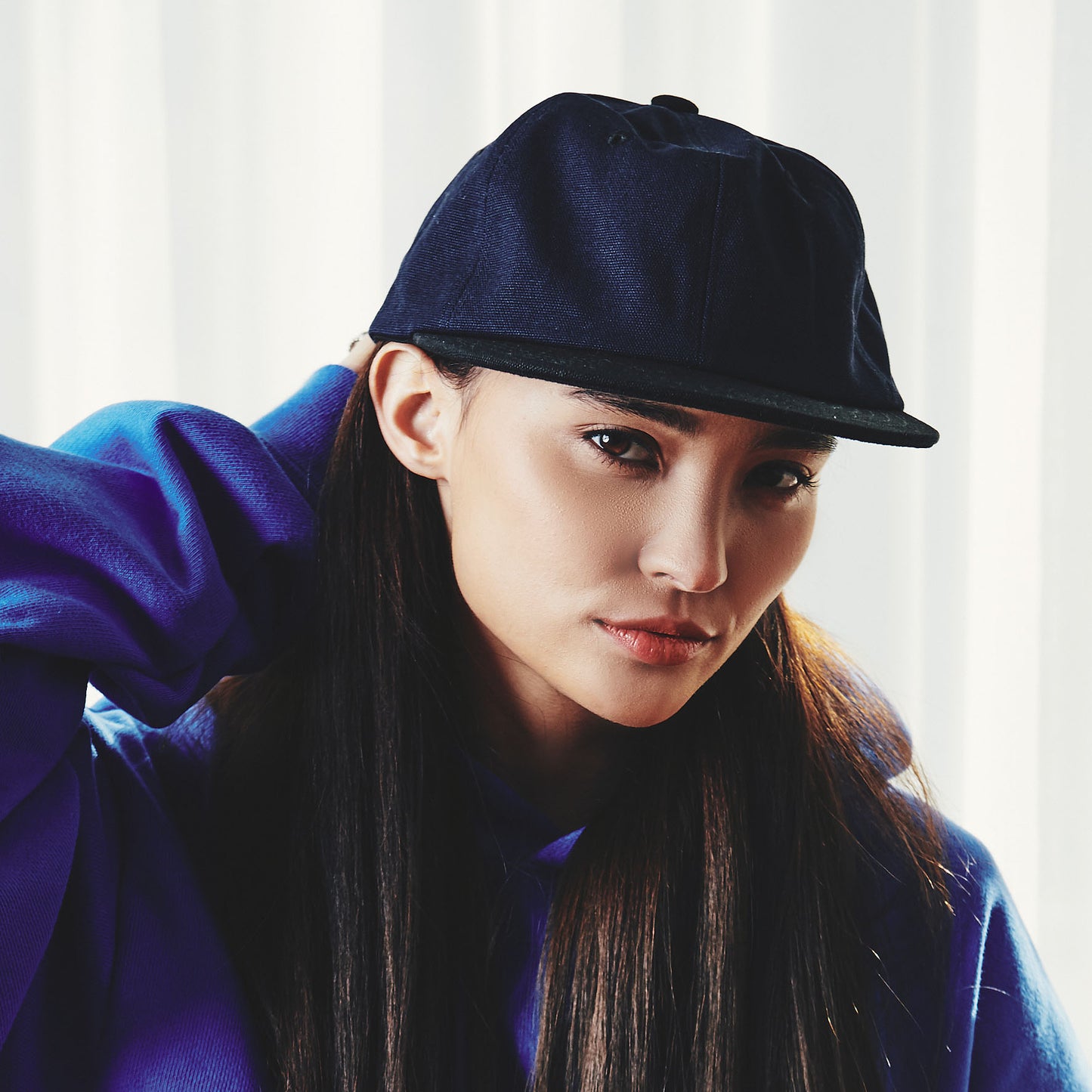 CANVAS BALL CAP / NAVY