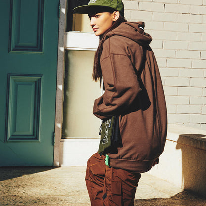 TWOFACE SHOLDER BAG / BLACK OLIVE