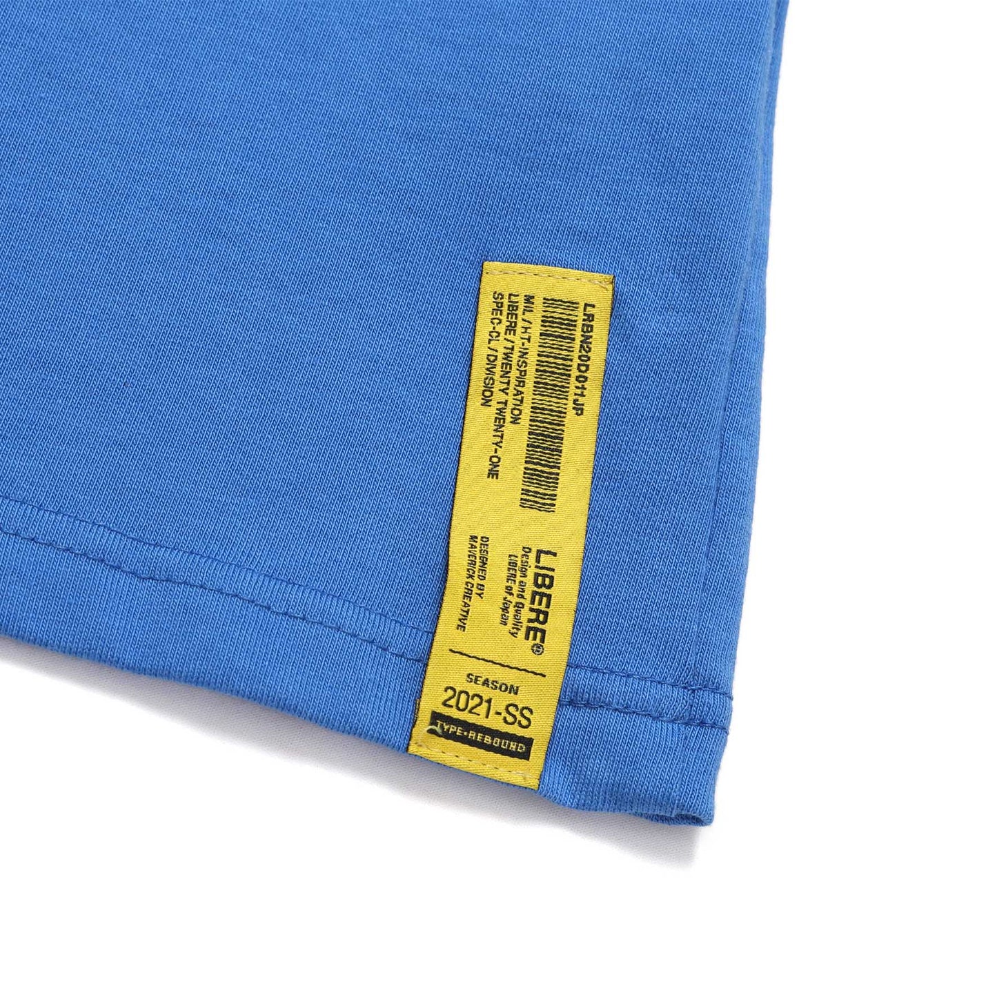 FLOWER BONE TEE / BLUE