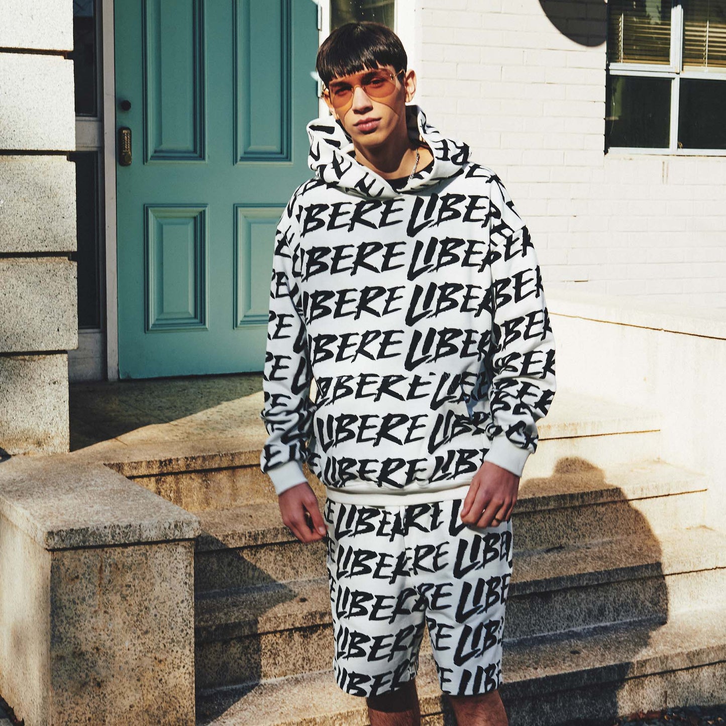FULL LOGO HOODIE / WHITE