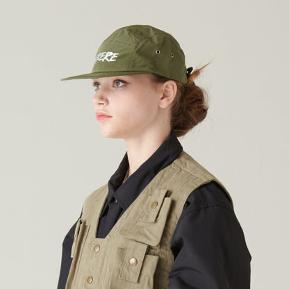 LOGO CAMP CAP / OLIVE