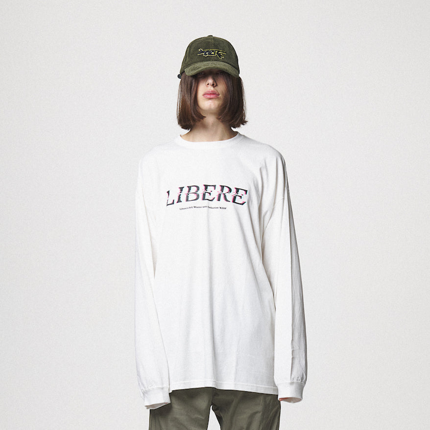21LOGO LONG SLEEVE / WHITE