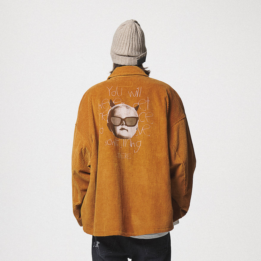 CORDUROY JACKET / CAMEL