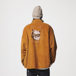CORDUROY JACKET / CAMEL