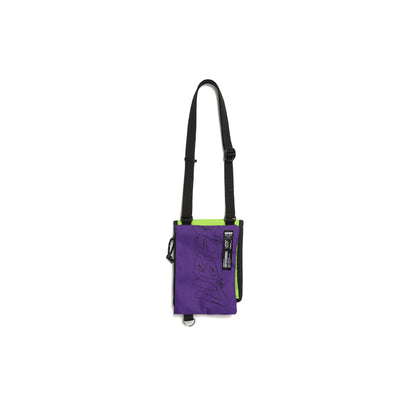 TWOFACE SHOLDER BAG / GREEN PURPLE