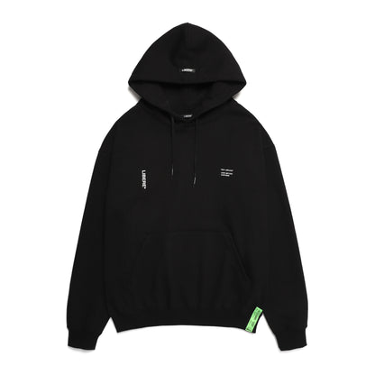 21 SLOGAN HOODIE / BLACK