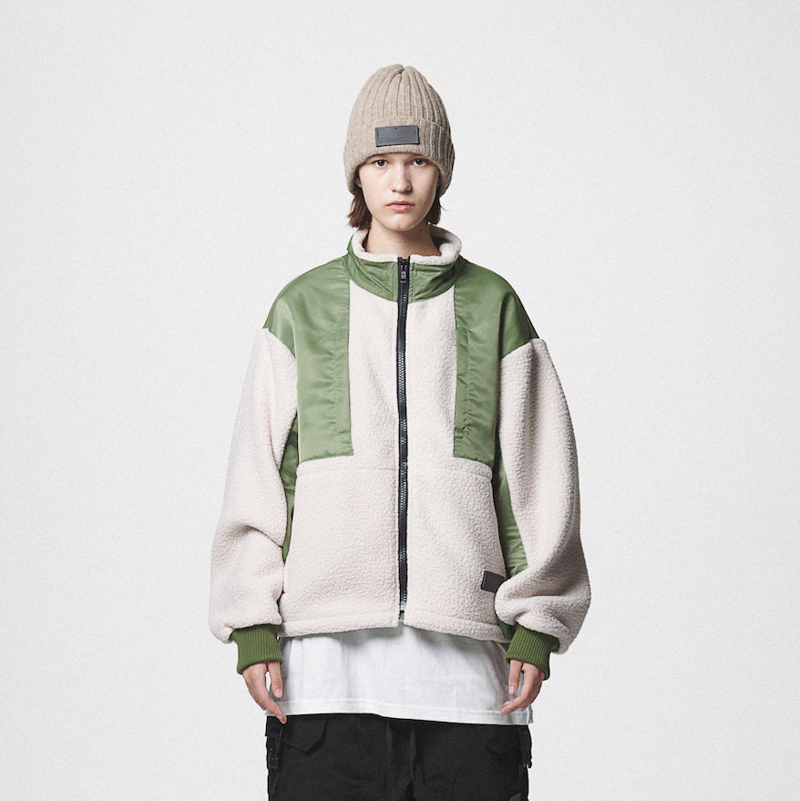 FLEECE JACKET / IVORY