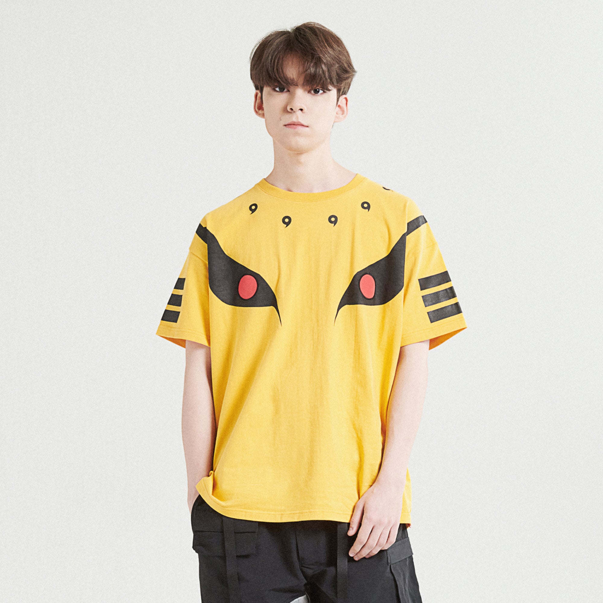 KURAMA T-SHIRTS / YELLOW