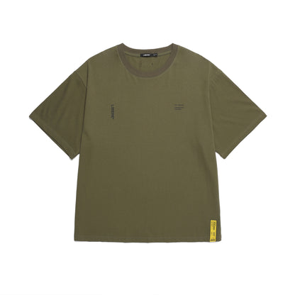 21 SLOGAN TEE / OLIVE