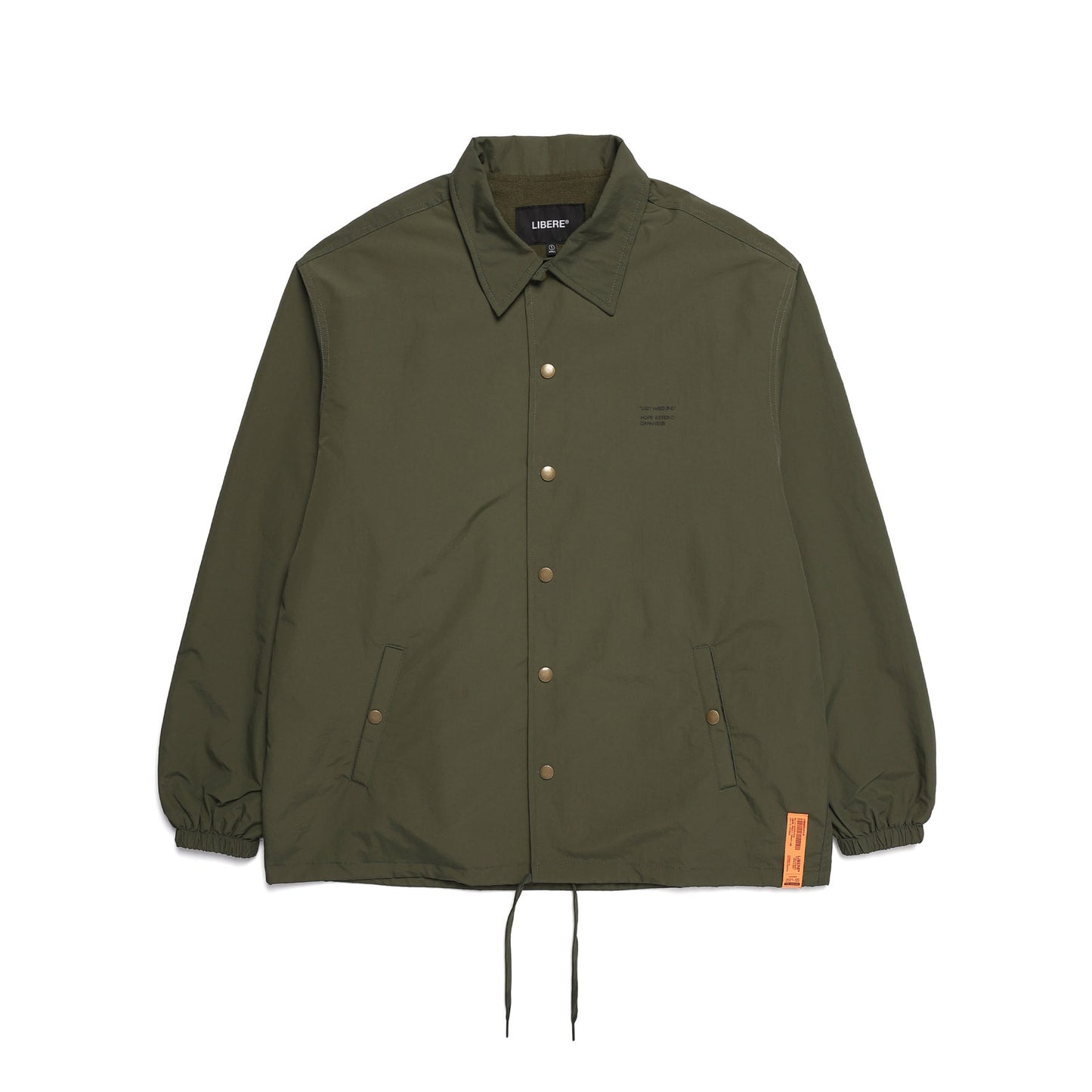 COLLAGE COACH JACKET / OLIVE
