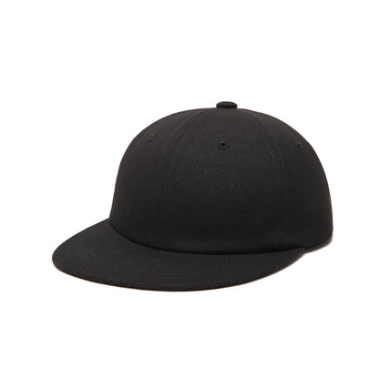 CANVAS BALL CAP / BLACK
