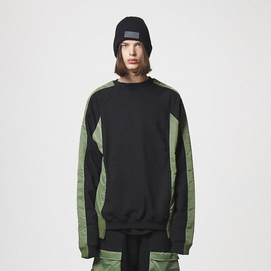 MA-1 MK1 SWEAT SHIRTS / BLACK