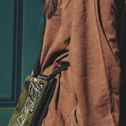 TWOFACE SHOLDER BAG / BLACK OLIVE
