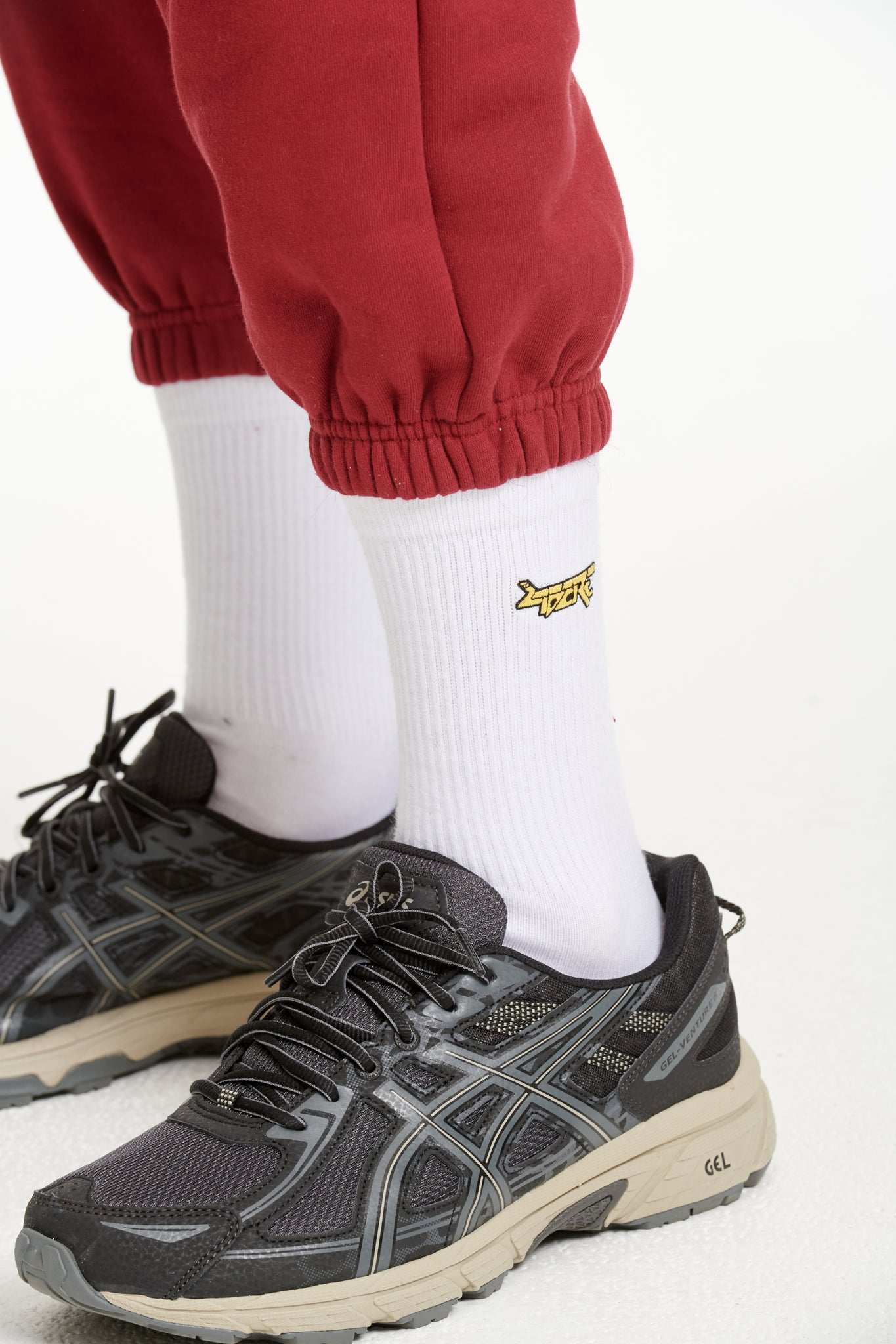 SOCKS 2-1 PACK / WHITE-BLACK