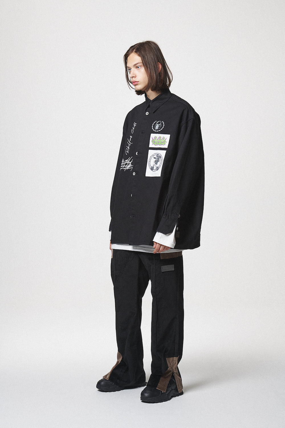 COLLAGE SHIRTS / BLACK