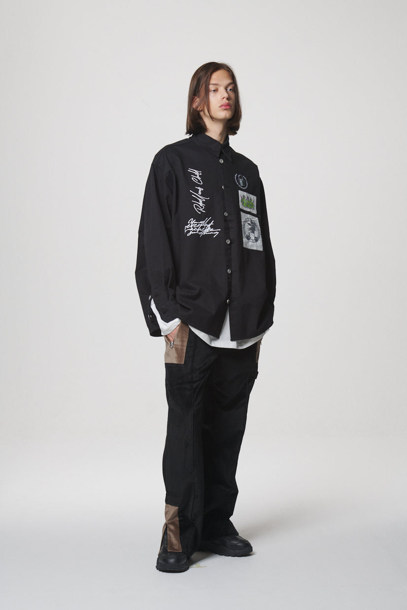 VELVET PANTS / BLACK