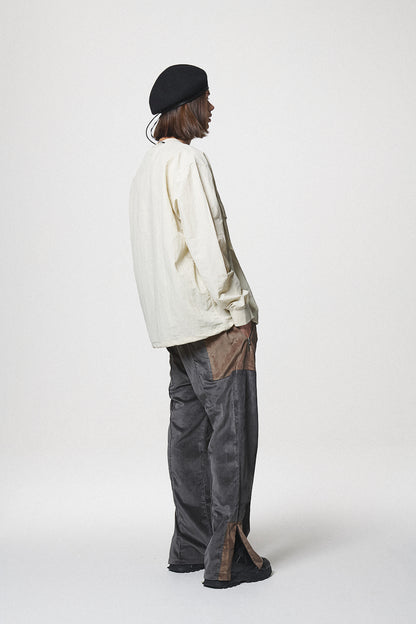 PULL OVER POCKET SHIRTS / MAD GRAY