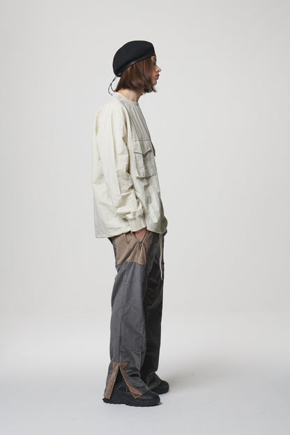 PULL OVER POCKET SHIRTS / MAD GRAY