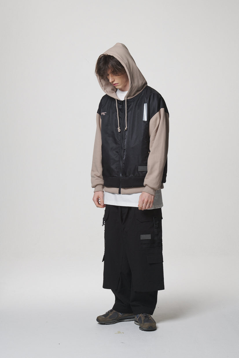 MA-1 MK3 ZIP-UP HOODIE / COFFEE