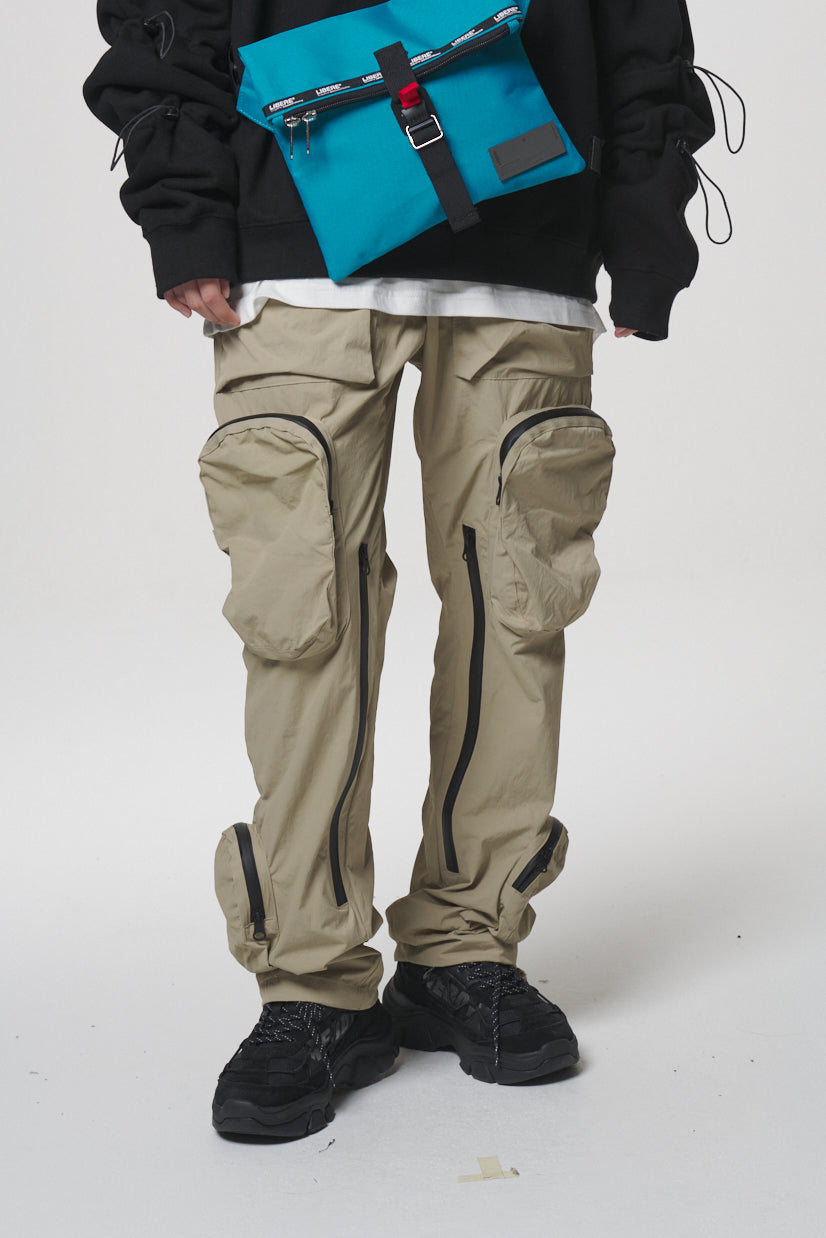 MULTI POCKET PANTS / BEIGE