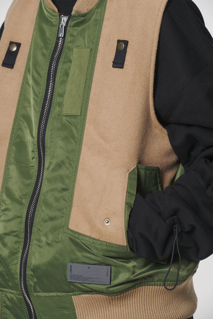 MA-1 VEST / KHAKI